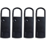 4PCS Zipper Pulls Tab Replacement Metal Zip Head Extension for Suitcase Backpack Sewing Accessories Replacement Zipper Pull