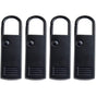 4PCS Zipper Pulls Tab Replacement Metal Zip Head Extension for Suitcase Backpack Sewing Accessories Replacement Zipper Pull