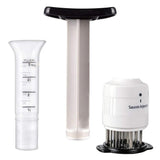 Sauce Injector Meat Marinade Injector with 27 Stainless Steel Needle 3 Oz Marinade Flavor Syringe