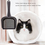 Sifter with Deep Shovel Thicken Non Stick Cat Litter Scoop with Handle and Small Hole