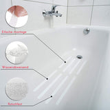 18 Pcs Anti Slip Strips Safety Shower Treads Stickers Bathtub Non Slip Stickers Anti Skid Tape for Shower - Front View