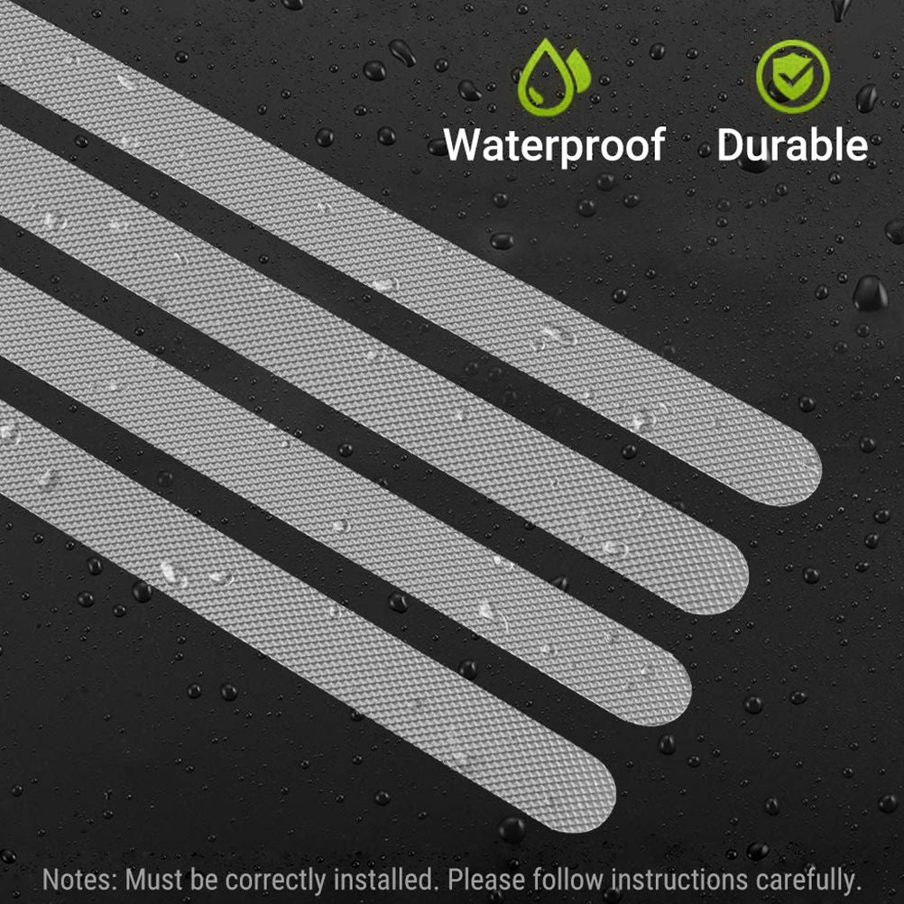 18 Pcs Anti Slip Strips Safety Shower Treads Stickers Bathtub Non Slip Stickers Anti Skid Tape for Shower