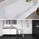 18 Pcs Anti Slip Strips Safety Shower Treads Stickers Bathtub Non Slip Stickers Anti Skid Tape for Shower - Low Angle