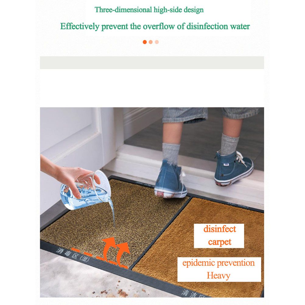 Floor Mat Water Absorbing Pad Rugs Doormats for Home Restaurant