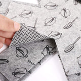 12pcs Pot Pan Protectors Non Woven Divider Pads Reusable Pot Protection Pads for Storing Frying Pans Baking Trays
