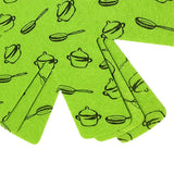 12pcs Pot Pan Protectors Non Woven Divider Pads Reusable Pot Protection Pads for Storing Frying Pans Baking Trays - Top-Down View