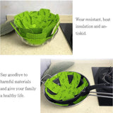 12pcs Pot Pan Protectors Non Woven Divider Pads Reusable Pot Protection Pads for Storing Frying Pans Baking Trays - 45-Degree Angle