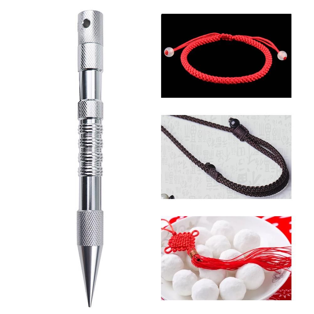6/12 Pcs Umbrella Rope Knitting Needle Set Nail Paracord Needle Spike with Lacing Needles Fids
