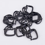 100 Pcs Shading Net Hooks Plastic Hanging Hooks for Greenhouse Shade Fabric - Front View