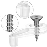 50PCS Glass Retainer Clips Glass Panel Clips Mirror Clips Non Slip Waterproof Transparent Fixed Buckle