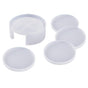 Coaster Mold Round Silicone Mold Cup Mat Epoxy Resin Mold Home Tabletop Decoration