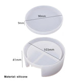 Coaster Mold Round Silicone Mold Cup Mat Epoxy Resin Mold Home Tabletop Decoration