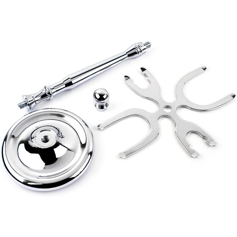 4 Prong Razor and Brush Stand Shaving Brush Holder Stand Tool Shaving Accessories