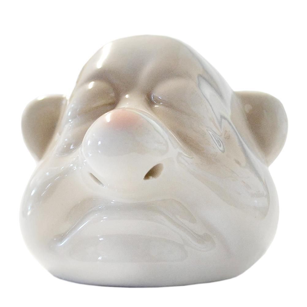 Ceramic Egg Yolk Egg White Separator Funny Egg White Separator Egg Divider Nose Egg Separator Dwarf Shape Egg Sieve Strainer