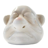 Ceramic Egg Yolk Egg White Separator Funny Egg White Separator Egg Divider Nose Egg Separator Dwarf Shape Egg Sieve Strainer - Front View