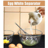 Ceramic Egg Yolk Egg White Separator Funny Egg White Separator Egg Divider Nose Egg Separator Dwarf Shape Egg Sieve Strainer