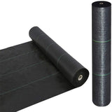 Weed Barrier Landscape Fabric Heavy Duty Ground Cover Weed Cloth Durable Driveway Cover Outdoor Weed Mat