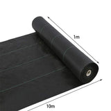 Weed Barrier Landscape Fabric Heavy Duty Ground Cover Weed Cloth Durable Driveway Cover Outdoor Weed Mat