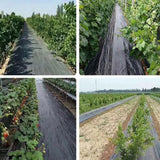 Weed Barrier Landscape Fabric Heavy Duty Ground Cover Weed Cloth Durable Driveway Cover Outdoor Weed Mat
