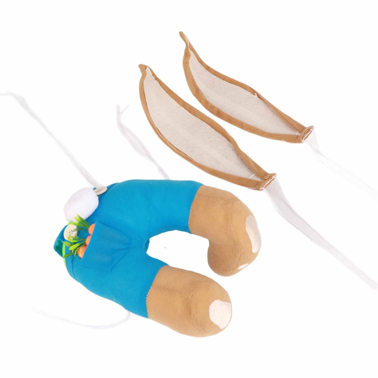 Easter Bunny Wreath Bunny Butt Ears Wreath Cartoon Bunny Shape Wreath Easter Door Decoration