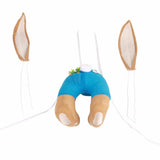 Easter Bunny Wreath Bunny Butt Ears Wreath Cartoon Bunny Shape Wreath Easter Door Decoration