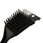 2Pcs BBQ Grill Brushes Stainless Steel Bristles Cleaning Brushes Barbecue Grill Brushes Scrapers