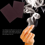 Funny Magical Card Magical Trick to Make Smoke with Fingers Performance Props - Top-Down View