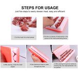 Barbecue Meat Skewer Tool Handheld Meat Skewer Device Portable Barbecue Kebab Maker