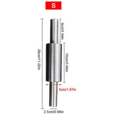 Stainless Steel Rolling Pin Non Stick Rolling Pin for Baking Dough Pizza Pie Baking Making Tool Kitchen Accessories - Front View