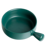 Nordic Ceramic Instant Noodle Bowl With Handle Breakfast Rice Baking Bowl Dessert Soup Fruit Salad Bowl