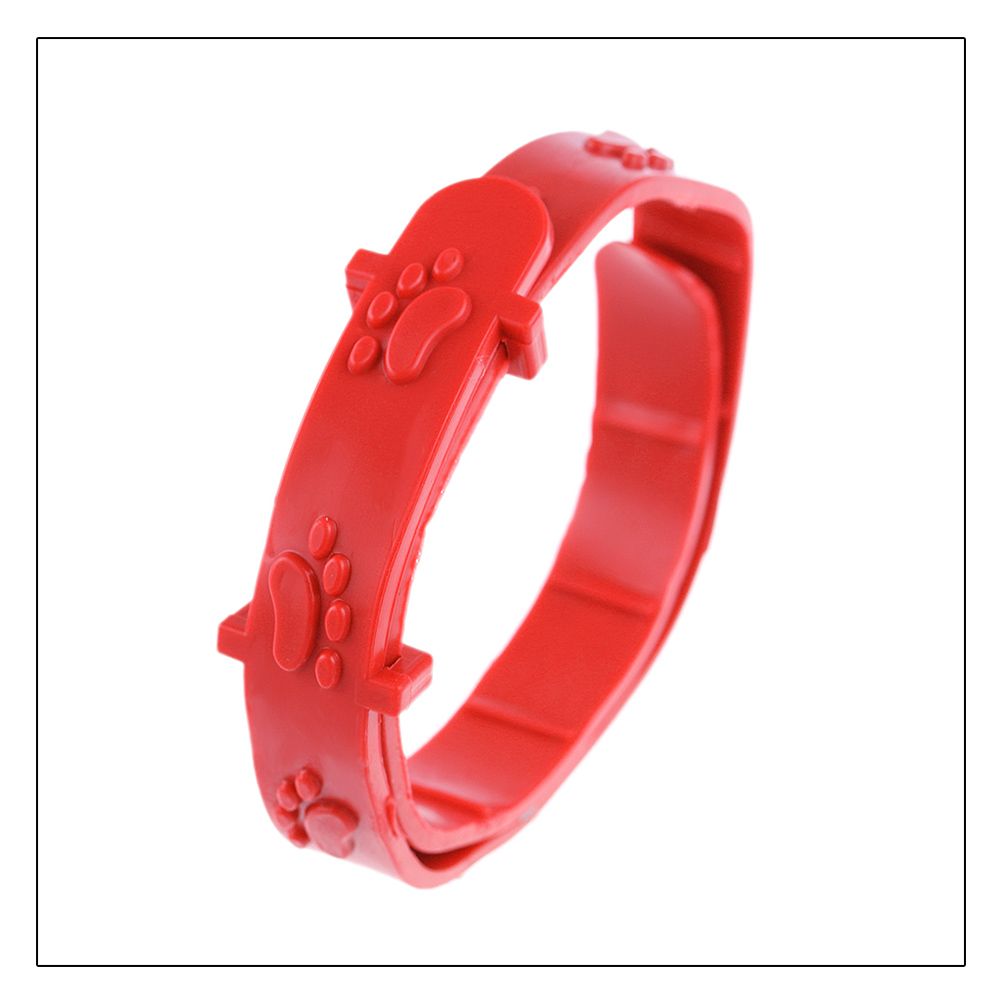 3 Pcs Red Adjustable Pet Cat Anti Flea Mite Tick Collar Cat Flea Prevention Collar Pet Supplies