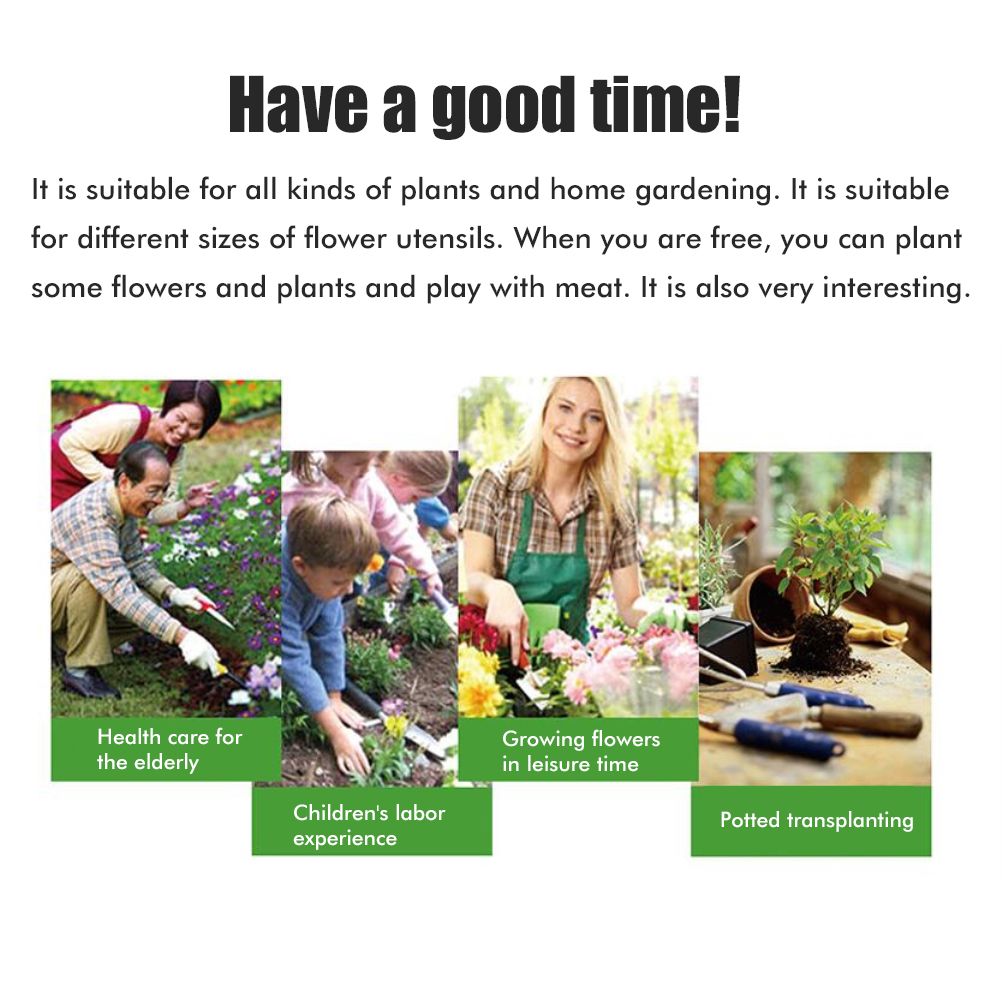 3PCS/Set Wooden Handle Mini Gardening Potted Tool Gardening Shovel Rake Fork Set for Houseplants Potted Plants