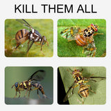 4pcs Hanging Fly Trap Ball Fruit Fly Catcher Sticky Trap Outdoor Pest Catcher for Garden Plants