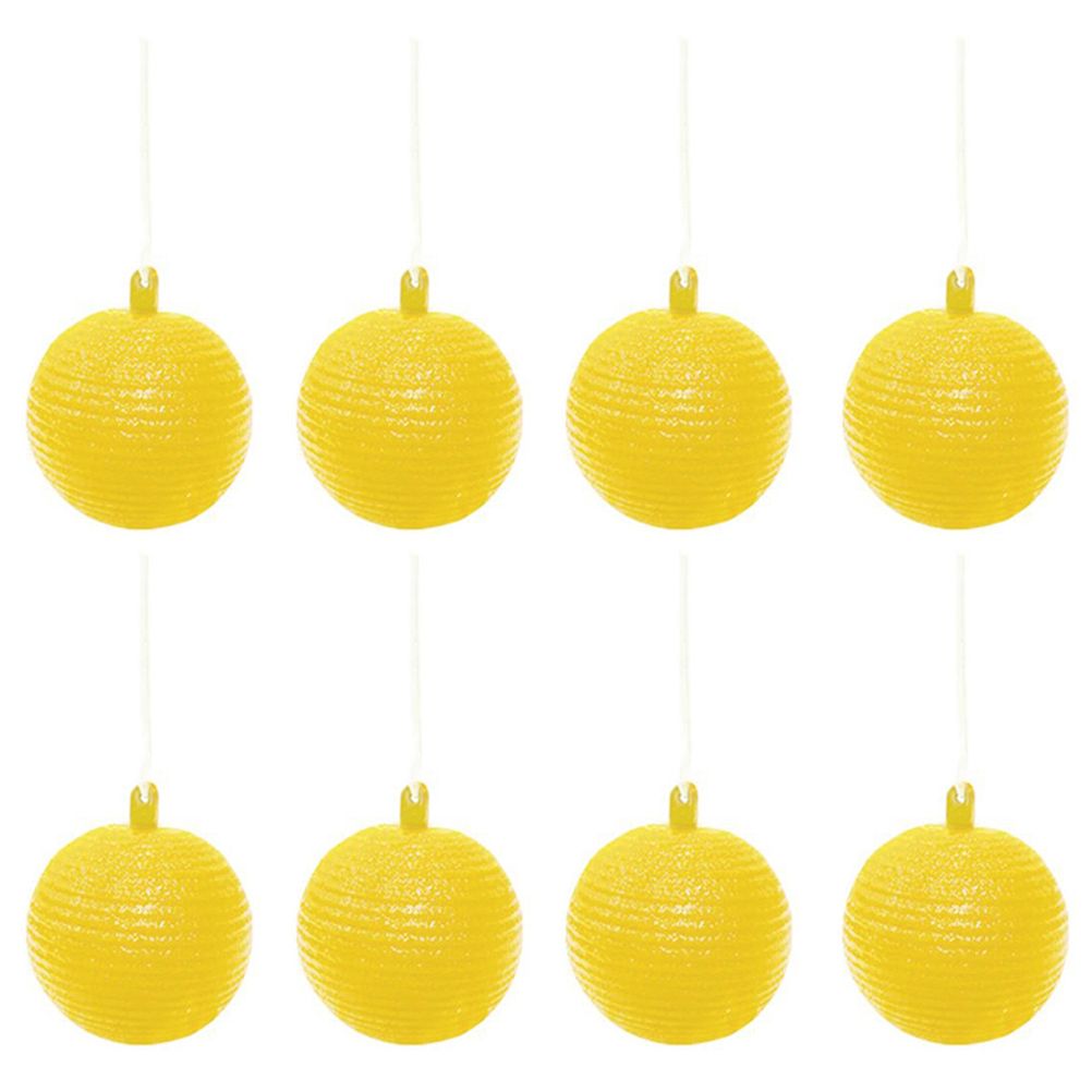 8pcs Hanging Fly Trap Ball Fruit Fly Catcher Sticky Trap Outdoor Pest Catcher for Garden Plants