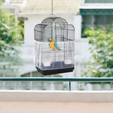 Bird Cage Cover Stretchy Nylon Parrot Cage Mesh Net Cover Shell Skirt Guard Bird Cage Accessories - 45-Degree Angle