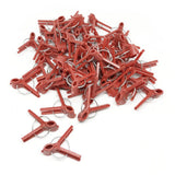 100PCS Plants Graft Clips Plastic Grafting Clips Practical Garden Plant Clips