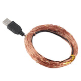 Fairy Lights USB Powered String Lights Holiday Lights Fairy String Lights for Party Wedding Festival Bedroom Table Decoration - Front View