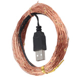 Fairy Lights USB Powered String Lights Holiday Lights Fairy String Lights for Party Wedding Festival Bedroom Table Decoration