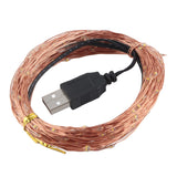 Fairy Lights USB Powered String Lights Holiday Lights Fairy String Lights for Party Wedding Festival Bedroom Table Decoration