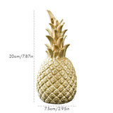 Nordic Modern Resin Pineapple Decor Living Room Wine Cabinet Window Desktop Home Decoration