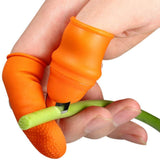 Picking Thumb Cutter Finger Sleeve Set Picking Tool for Harvesting Plant Gardening Fruit Vegetable Picker