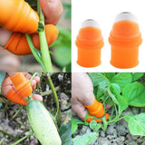 Picking Thumb Cutter Finger Sleeve Set Picking Tool for Harvesting Plant Gardening Fruit Vegetable Picker - Extra Image