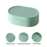Travel Soap Case Box Holder with Lid Portable Leak Proof Soap Dish Container Soap Box Holder for Home Shower Outdoor Camping - Extra Image