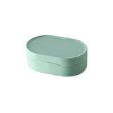 Travel Soap Case Box Holder with Lid Portable Leak Proof Soap Dish Container Soap Box Holder for Home Shower Outdoor Camping - Side View
