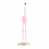 Cute Resin Pink Flamingo Ornament Tabletop Decoration Living Room Decoration Cake Decor - Top-Down View