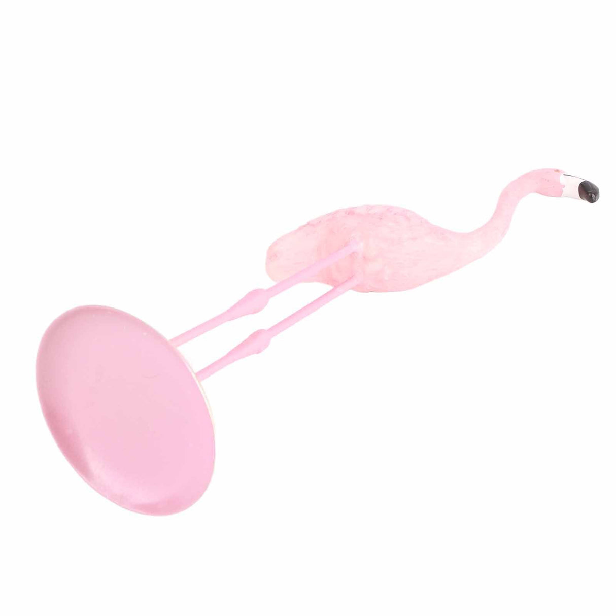 Cute Resin Pink Flamingo Ornament Tabletop Decoration Living Room Decoration Cake Decor