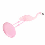 Cute Resin Pink Flamingo Ornament Tabletop Decoration Living Room Decoration Cake Decor - Extra Image
