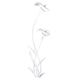 Flower Mirror Wall Sticker Removable Mirror Sticker Modern Wall Sticker Home Decoration - Top-Down View