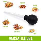 Turkey Oil Dropper with Brush Chicken Barbecue Food Baster Barbecue Pipe Kitchen Cooking Gadgets