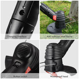 Garden Tool Cordless Lawn Trimmer Cordless Rechargeable Grass Trimmer String Grass Trimmer for Garden Lawn Weeding